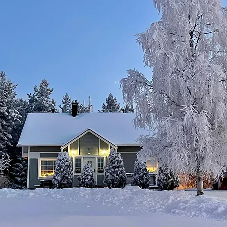 别墅 Polar Glow House - Near Santa Claus Village *
