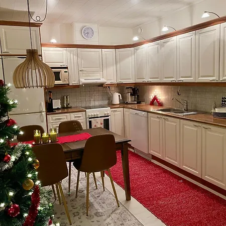 빌라 Polar Glow House - Near Santa Claus Village 로바니에미